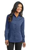 Port Authority Ladies Tonal Pattern Easy Care Shirt. L613