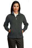 Red House - Ladies Sweater Fleece Full-Zip Jacket. RH55