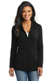 Port Authority Ladies Modern Stretch Cotton Full-Zip Jacket. L519