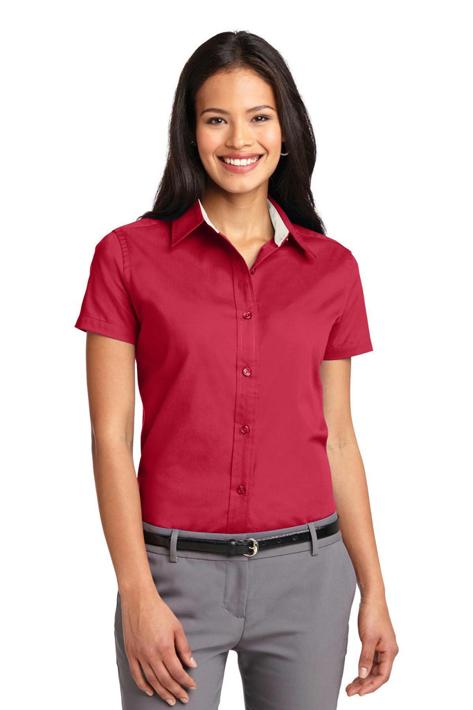 Port Authority Ladies Short Sleeve Easy Care  Shirt.  L508