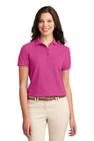 Port Authority Ladies Silk Touch Polo.  L500