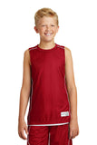 Sport-Tek Youth PosiCharge Mesh Reversible Sleeveless Tee. YT555