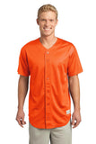 Sport-Tek PosiCharge Tough Mesh Full-Button Jersey. ST220