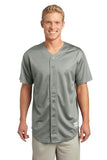 Sport-Tek PosiCharge Tough Mesh Full-Button Jersey. ST220