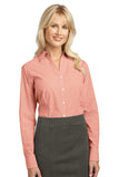 Port Authority Ladies Plaid Pattern Easy Care Shirt. L639