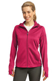 Sport-Tek Ladies Tech Fleece Full-Zip Hooded Jacket. L248