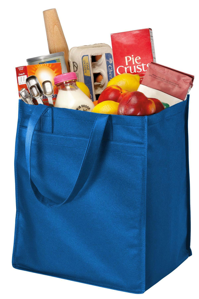 Port Authority - Extra-Wide Polypropylene Grocery Tote. B160