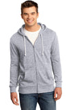 District - Young Mens Core Fleece Full-Zip Hoodie DT190