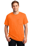 JERZEES -  Dri-Power Active 50/50 Cotton/Poly Pocket T-Shirt.  29MP