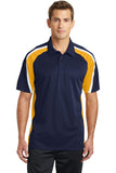 Sport-Tek Tricolor Micropique Sport-Wick Polo. ST654