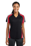 Sport-Tek Ladies Tricolor Micropique Sport-WickPolo. LST654