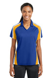 Sport-Tek Ladies Tricolor Micropique Sport-WickPolo. LST654