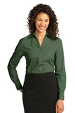 Port Authority Ladies Crosshatch Easy Care Shirt. L640