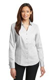 Red House - Ladies French Cuff Non-Iron Pinpoint Oxford Shirt. RH63