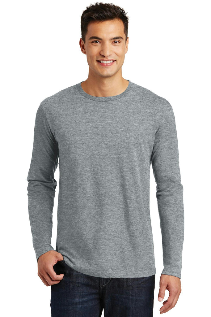 District Made Mens Perfect Weight Long Sleeve Tee. DT105