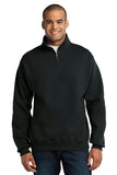 JERZEES - NuBlend 1/4-Zip Cadet Collar Sweatshirt. 995M