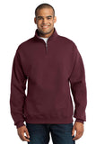 JERZEES - NuBlend 1/4-Zip Cadet Collar Sweatshirt. 995M