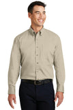 Port Authority Long Sleeve Twill Shirt.  S600T