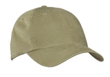 Port Authority Garment-Washed Cap.  PWU