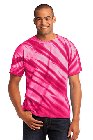 Port & Company - Tiger Stripe Tie-Dye Tee. PC148