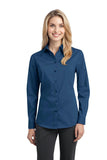 Port Authority Ladies Stretch Poplin Shirt. L646