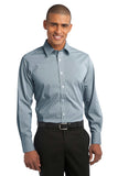 Port Authority Fine Stripe Stretch Poplin Shirt. S647