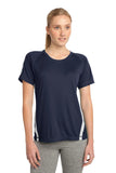 Sport-Tek Ladies Colorblock PosiCharge Competitor Tee. LST351