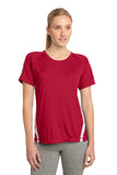 Sport-Tek Ladies Colorblock PosiCharge Competitor Tee. LST351