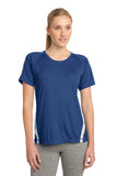 Sport-Tek Ladies Colorblock PosiCharge Competitor Tee. LST351