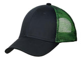 Port Authority Double Mesh Snapback Sandwich Bill Cap. C818