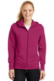 Sport-Tek Ladies Full-Zip Hooded Fleece Jacket. L265