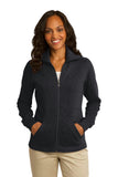 Port Authority Ladies Slub Fleece Full-Zip Jacket. L293