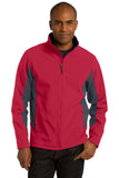 Port Authority Tall Core Colorblock Soft Shell Jacket. TLJ318