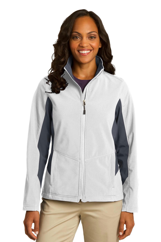 Port Authority Ladies Core Colorblock Soft Shell Jacket. L318