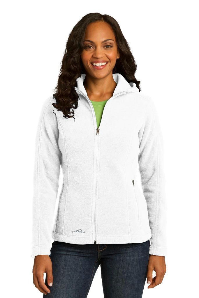 Eddie Bauer Ladies Hooded Full-Zip Fleece Jacket. EB206