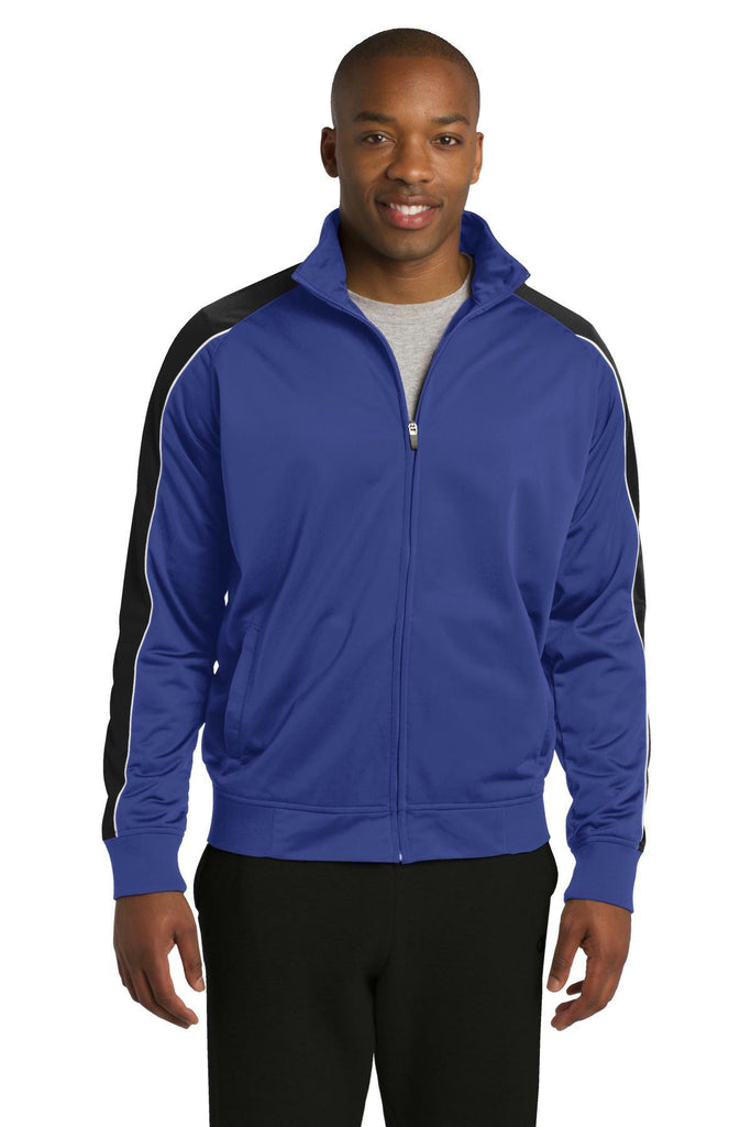 Sport-Tek Piped Tricot Track Jacket. JST92