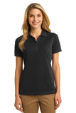 Port Authority Ladies Rapid Dry Tipped Polo. L454