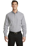 Port Authority Long Sleeve Gingham Easy Care Shirt. S654