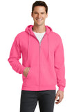 Port & Company - Core Fleece Full-Zip Hooded Sweatshirt. PC78ZH