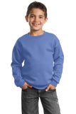 Port & Company - Youth Core Fleece Crewneck Sweatshirt.  PC90Y