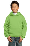 Port & Company - Youth Core Fleece Pullover Hooded Sweatshirt.  PC90YH