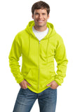 Port & Company Tall Essential Fleece Full-Zip Hooded Sweatshirt. PC90ZHT