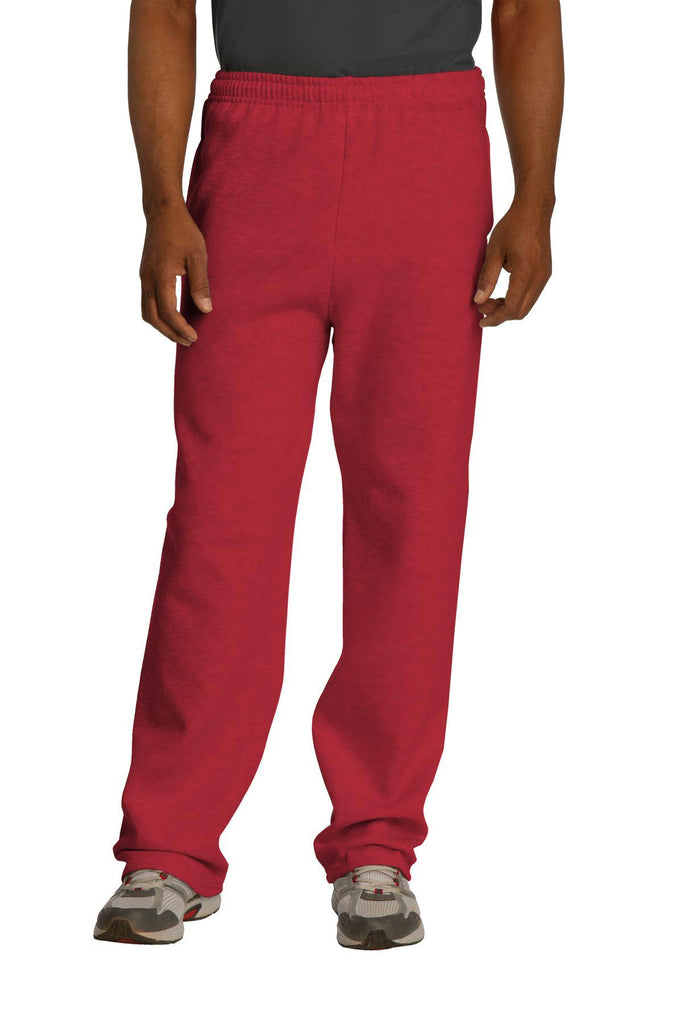 JERZEES NuBlend Open Bottom Pant with Pockets. 974MP