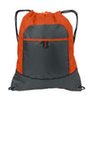 Port Authority Pocket Cinch Pack. BG611