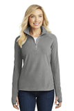 Port Authority Ladies Microfleece 1/2-Zip Pullover. L224