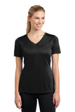 Sport-Tek Ladies PosiCharge Competitor V-Neck Tee. LST353