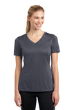 Sport-Tek Ladies PosiCharge Competitor V-Neck Tee. LST353