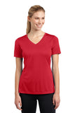 Sport-Tek Ladies PosiCharge Competitor V-Neck Tee. LST353