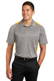 Sport-Tek Heather Colorblock Contender Polo. ST665