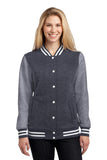 Sport-Tek Ladies Fleece Letterman Jacket. LST270